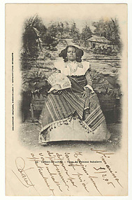 Type of Sakalava woman [Queen Binao of the Sakalava kingdom; r. 1895-1927]